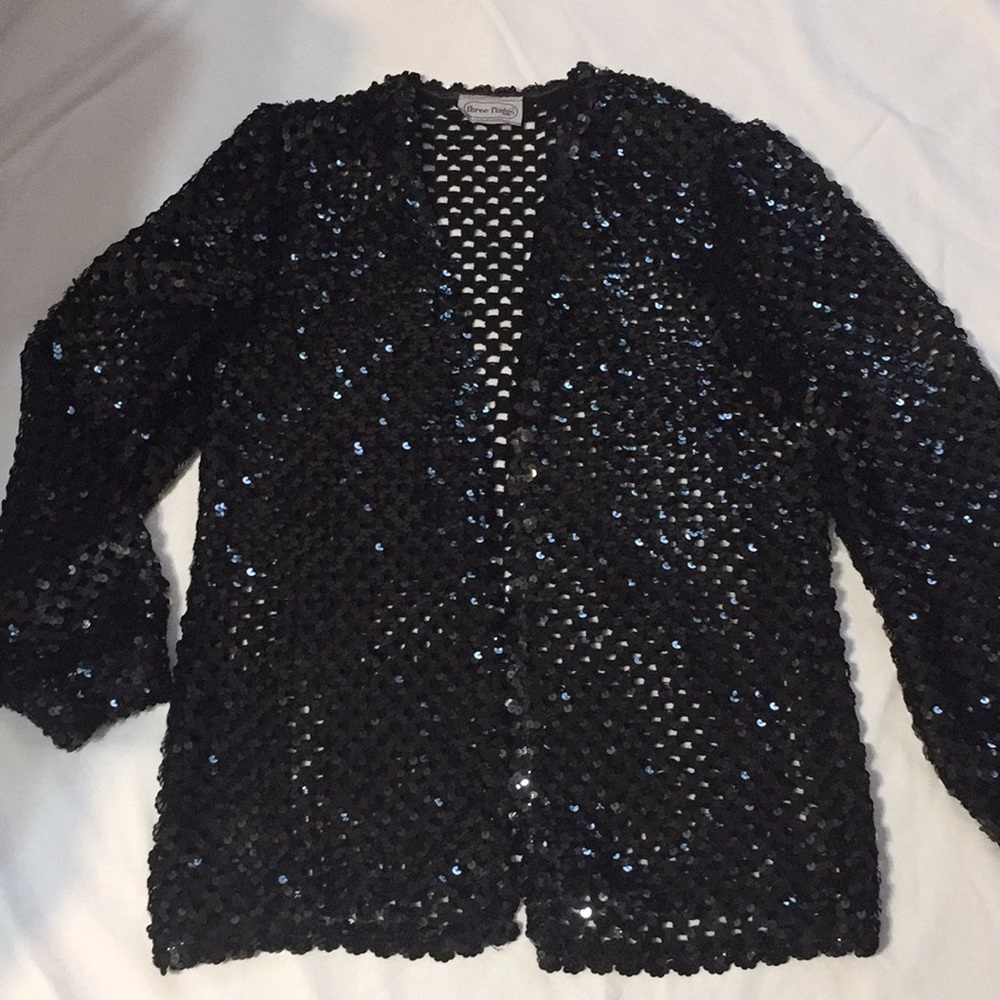 Vintage sequins blazer size medium or 6-8